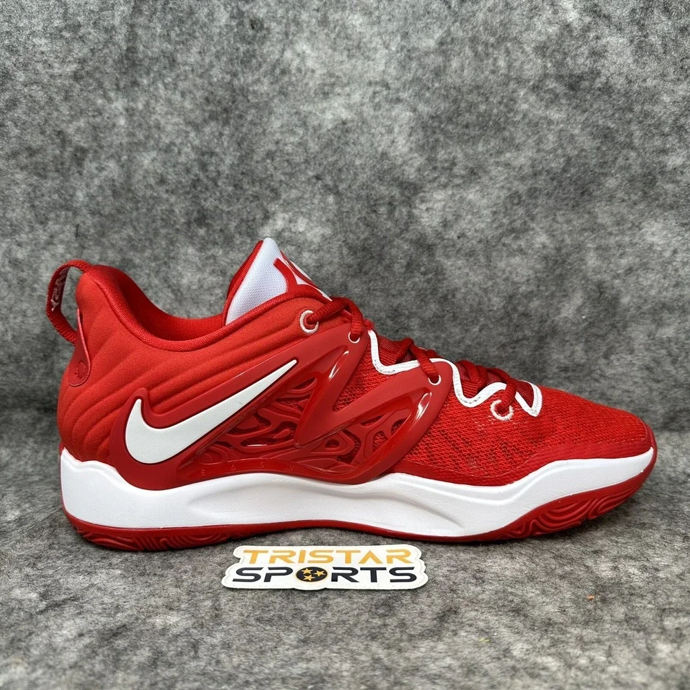 Nike KD 15 Basketball Shoes Mens 11.5 University Red White TB Promo DX6648-602